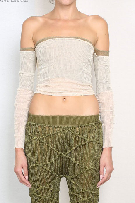 ISA BOULDER Lightweight Top Indonesia IB-WTP83-PB Bleached